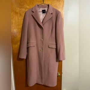 J. Crew women’s wool coat pale pink size 14